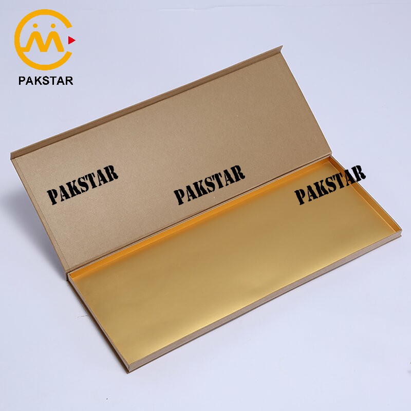 Custom empty magnetic chocolate bar gift packaging box