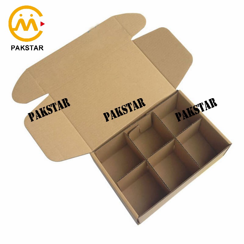 Custom logo cardboard corrugated shipping packaging box