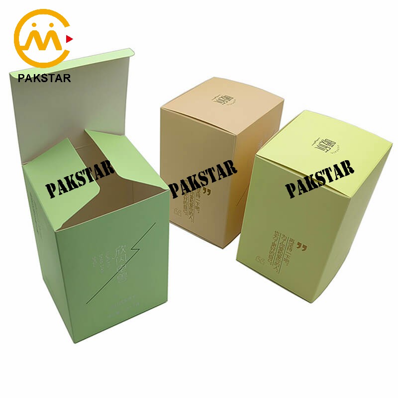 Wholesale custom paperboard folding cosmetic product packaging box