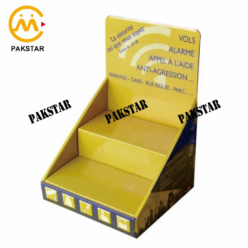 Customized paper product retail display packaging box cardboard